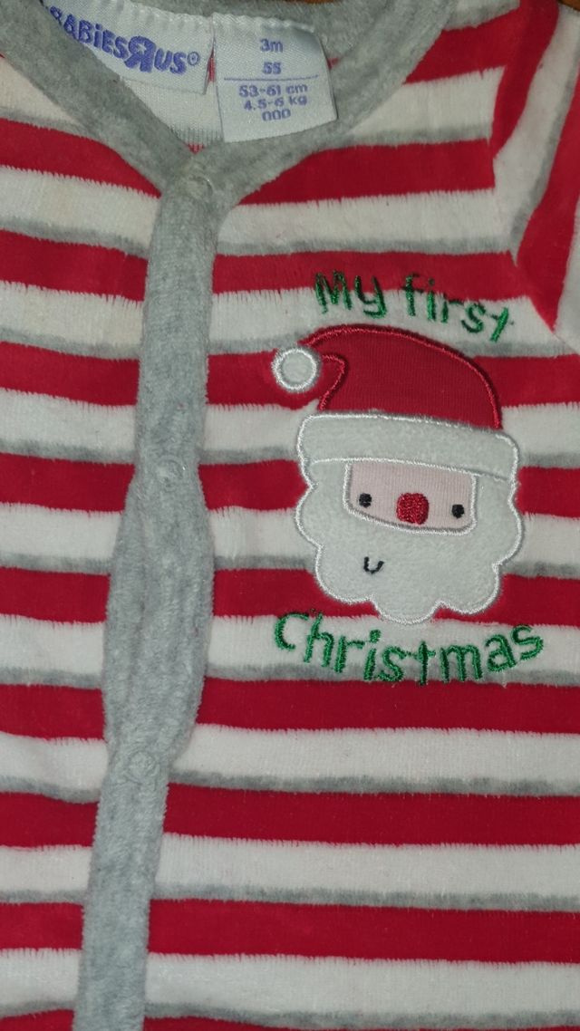 Pelele navidad bebé