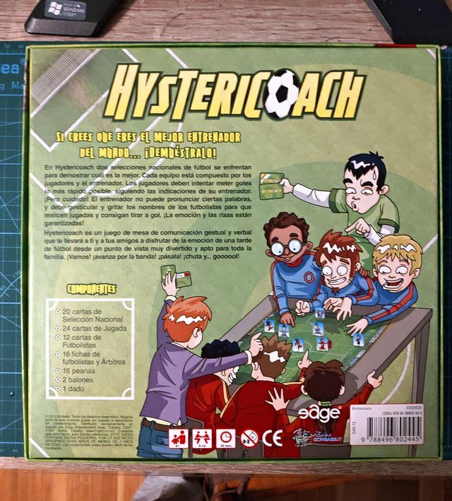 HYSTERICOACH: JUEGO DE MESA DEL MUNDIAL - NUEVO