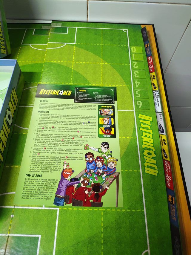 HYSTERICOACH: JUEGO DE MESA DEL MUNDIAL - NUEVO
