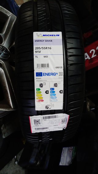 NEUMÁTICOS BARATOS MICHELIN 205/55R16 91V OFERTA