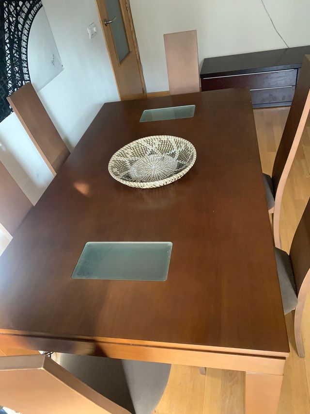 Mesa comedor extensible 1.38cm