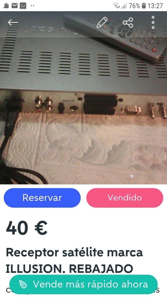 RECEPTOR SATELITAL VER FOTOS REBAJADO 