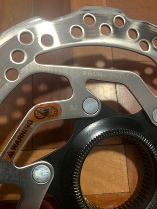 Disco de freno shimano 160