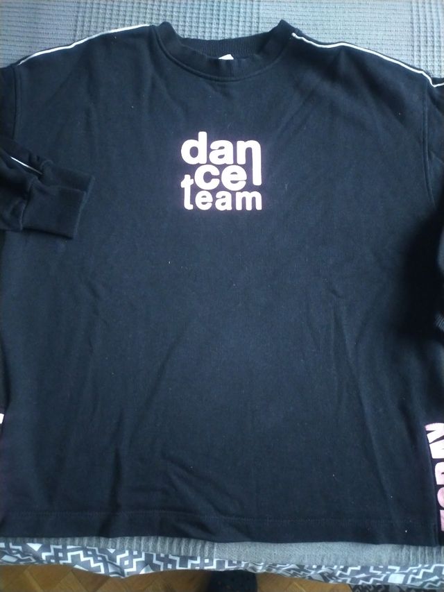 Felpa nera Zara m/l t13-14