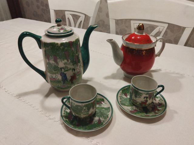 Piezas sueltas de porcelana
