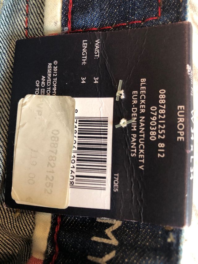 Vaqueros Tommy Skinny Fit Bleecker