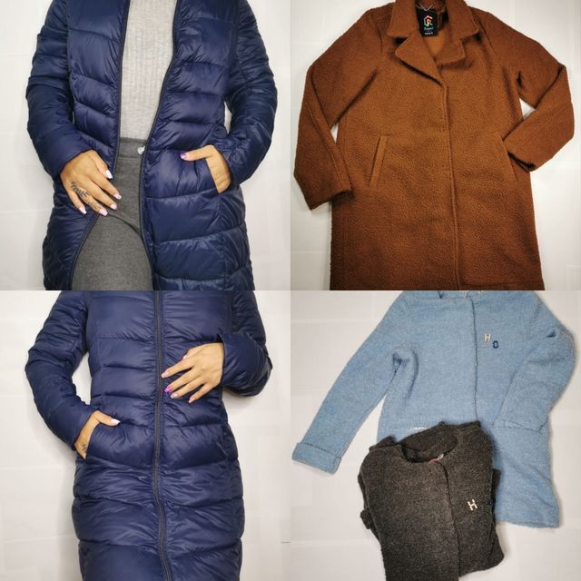 Abrigo, chaqueta 3/4