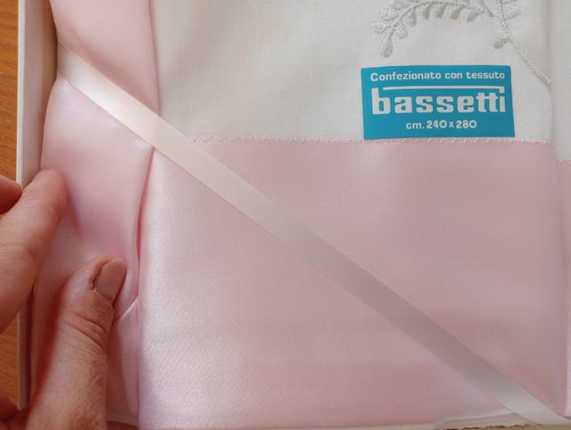 Corredo matrimoniale vintage Bassetti