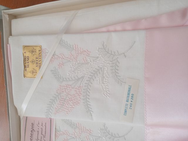 Corredo matrimoniale vintage Bassetti