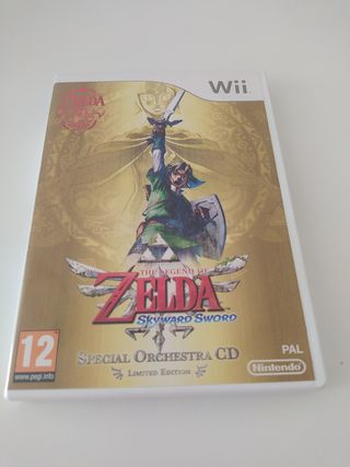 ZELDA SKYWARD SWORD SEMINUEVO WII/WII U