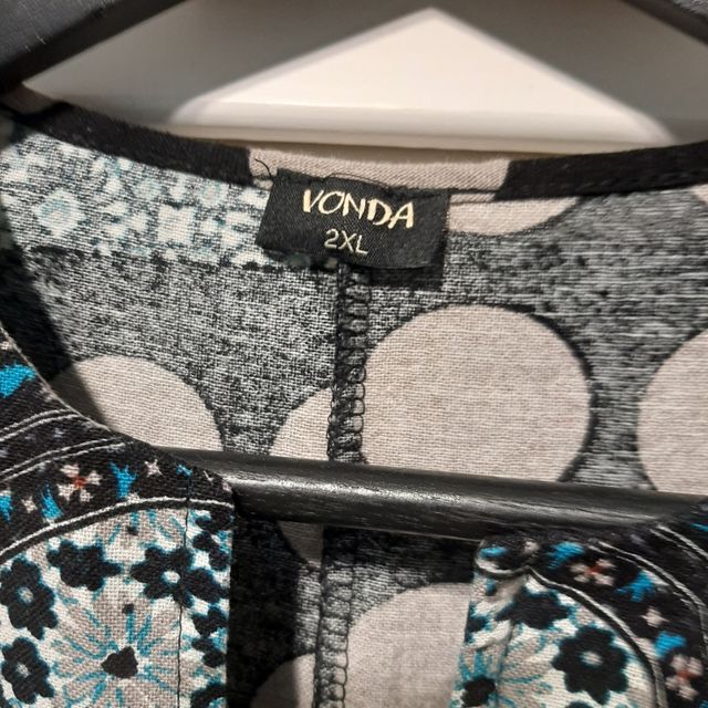 Vestido largo, manga larga