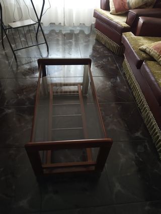 mesa de centro de Cristal para Comedor