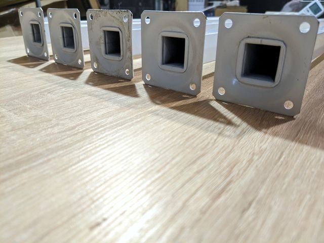 Patas de mesa 5 unidades 80cm