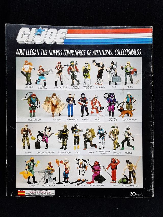 Álbum de Cromos GIJOE: de Phoskitos