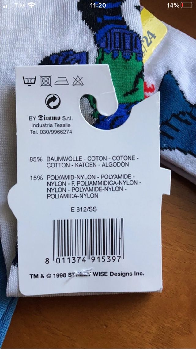 Calze Street sharks vintage