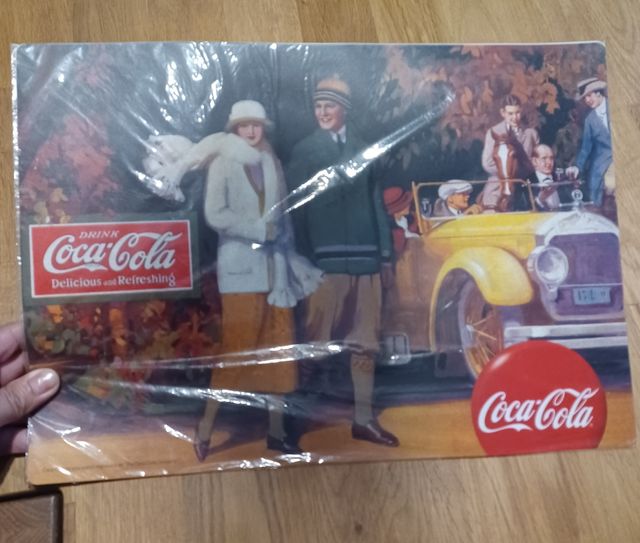 2 Salvamanteles de Coca-Cola