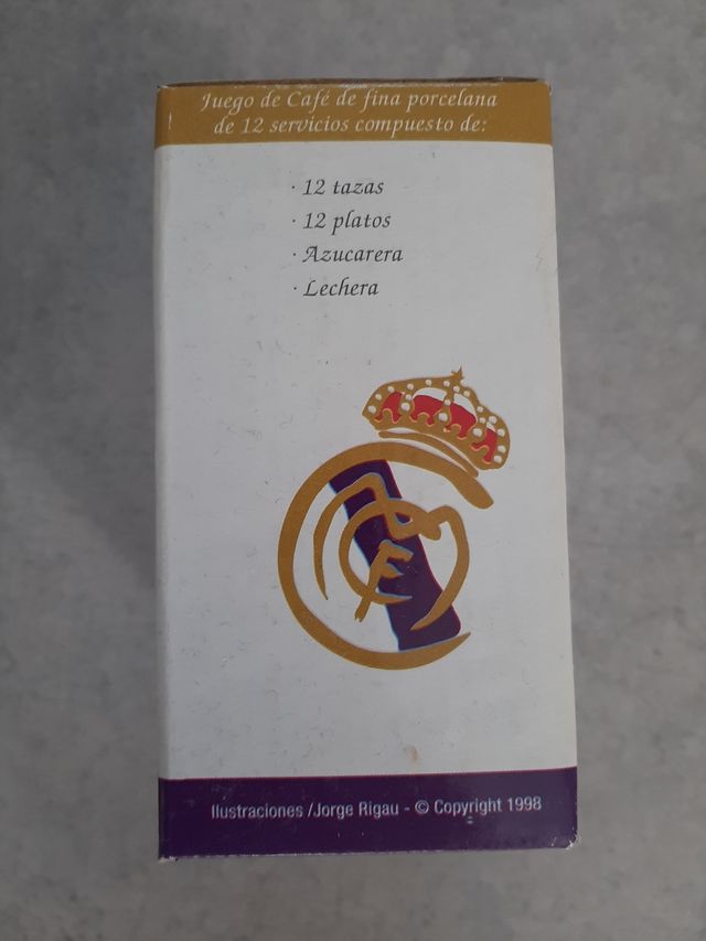 Juego café Real Madrid