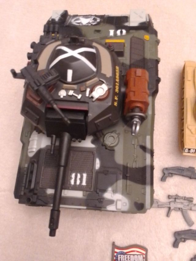 lote tanques,piraguas complementos,playmovil