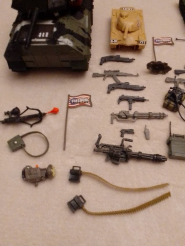 lote tanques,piraguas complementos,playmovil