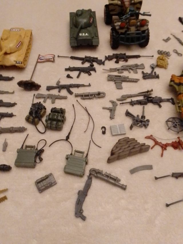 lote tanques,piraguas complementos,playmovil