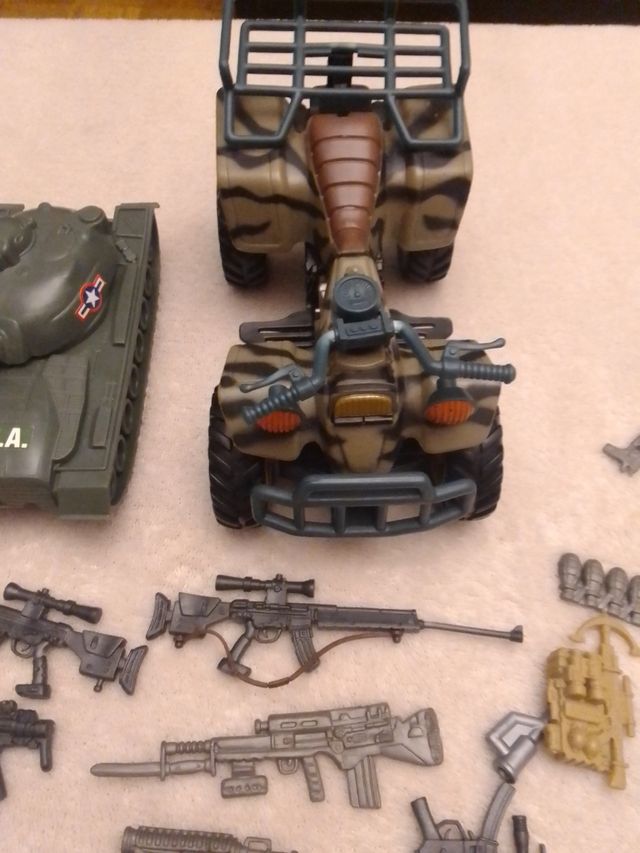 lote tanques,piraguas complementos,playmovil