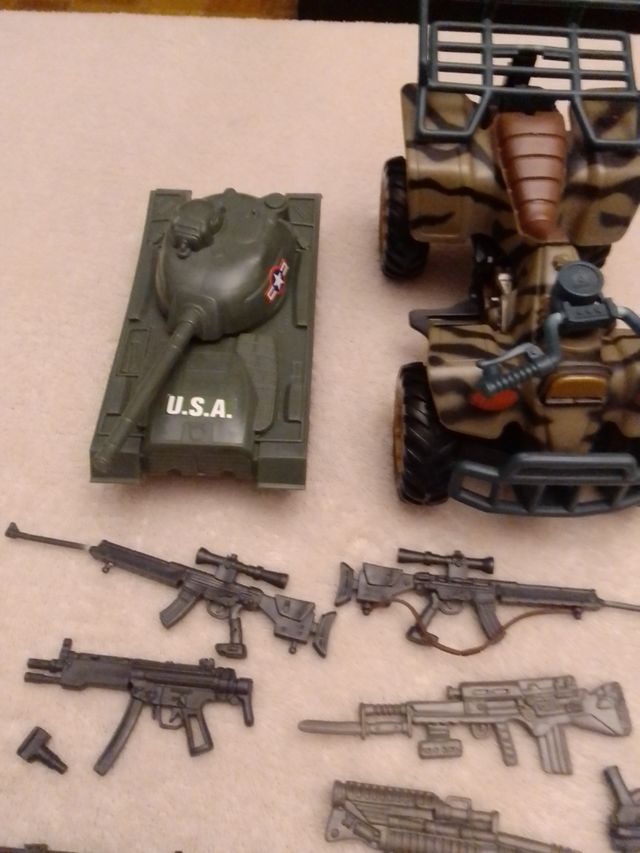 lote tanques,piraguas complementos,playmovil