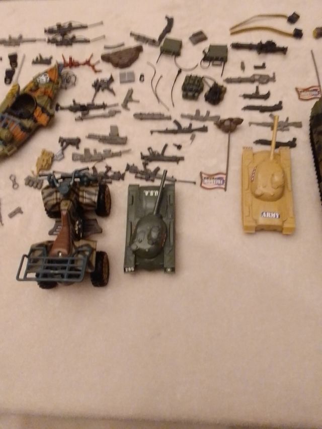 lote tanques,piraguas complementos,playmovil