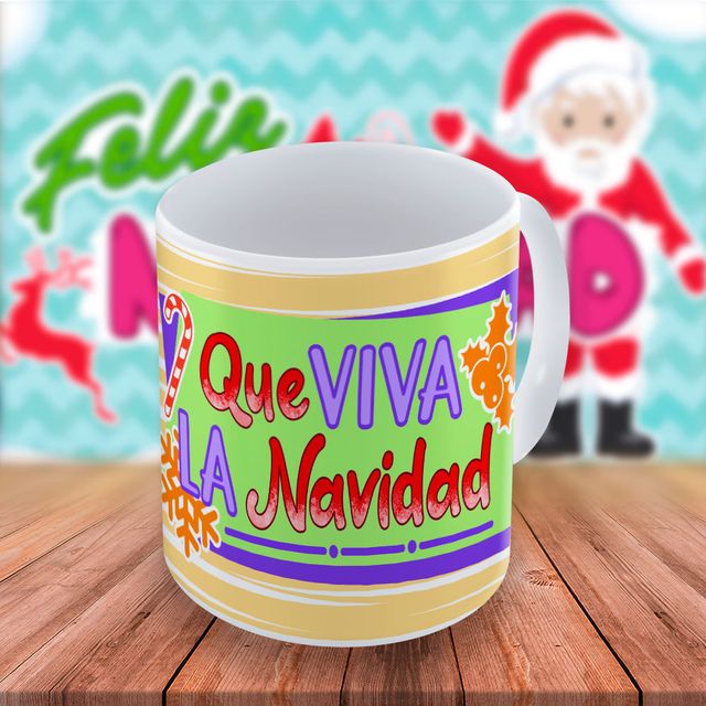 Taza Navidad varios modelos (ver fotos)