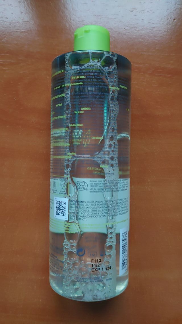 Agua micelar A-derma 400 mL