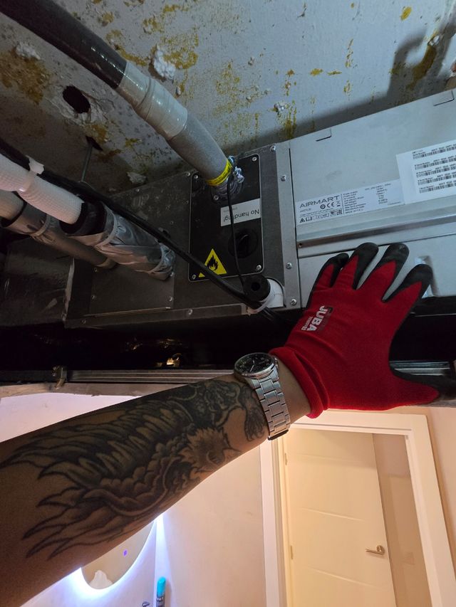 Instalación aire acondicionado inverter