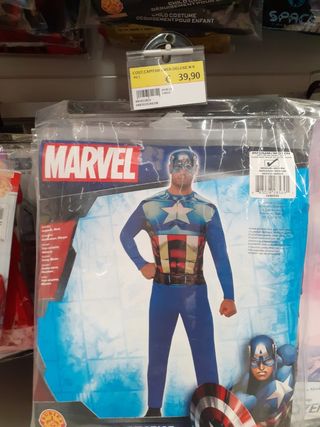 costume double face anni 6/7