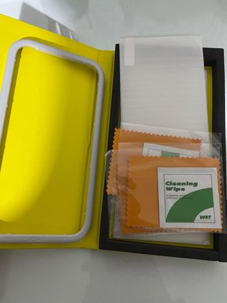 Pack 3 protectores vidrio templado iPhone 6,7"