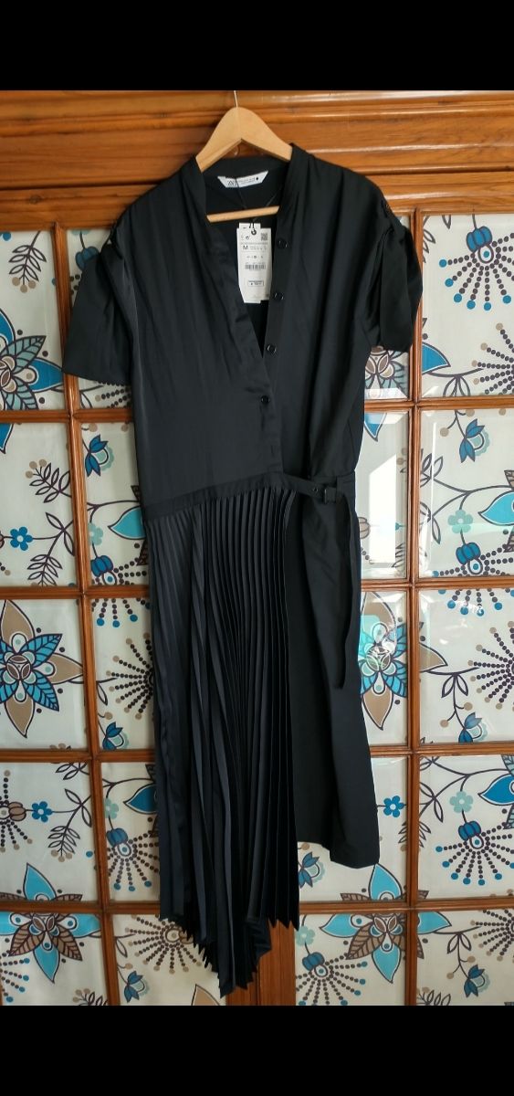 Vestido diseño Zara Studio, T. M, megatendencia!!