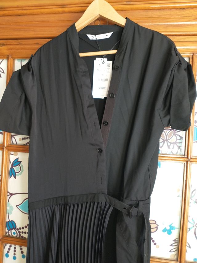 Vestido diseño Zara Studio, T. M, megatendencia!!