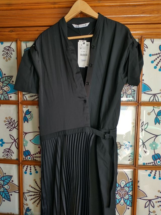 Vestido diseño Zara Studio, T. M, megatendencia!!