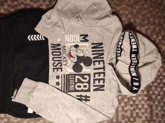 LOTE 5 SUDADERAS INVIERNO NIÑO 5 AÑOS