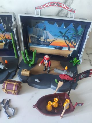 Maletin tesoro Playmobil