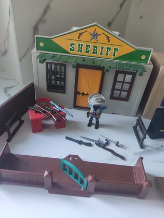 Maletin Oeste Playmobil