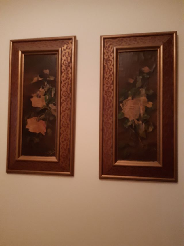 Marcos y pinturas decoración