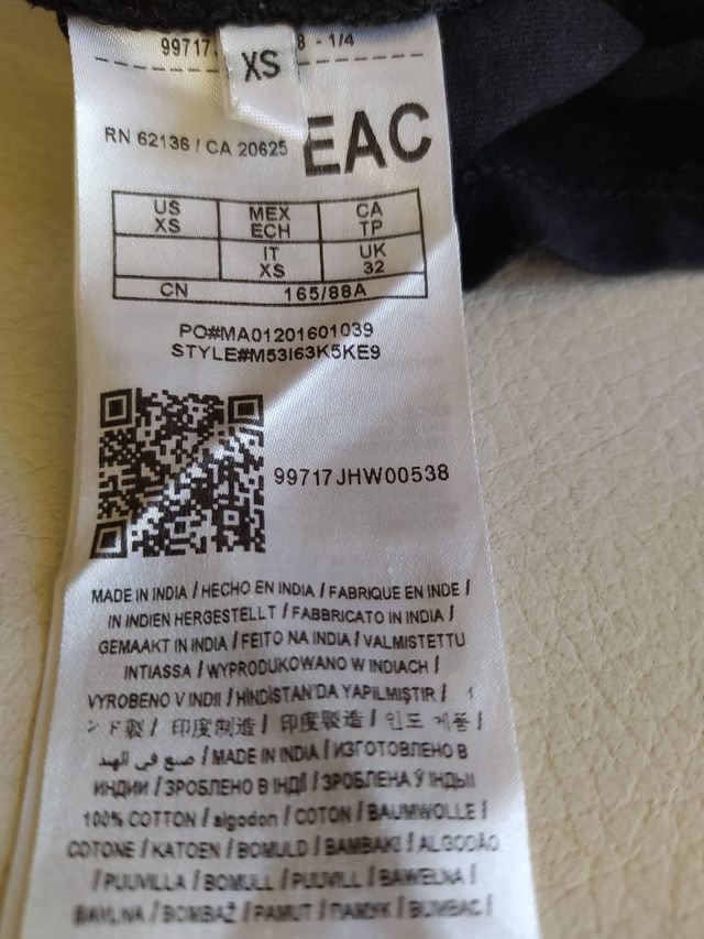 T-shirt uomo manica lunga Guess