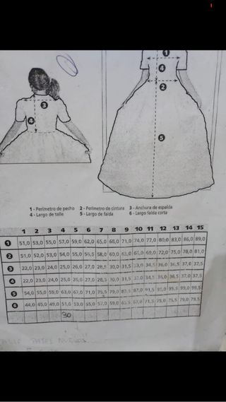 Vestido de comunión