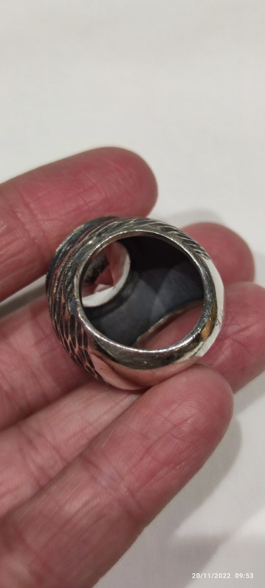 Anillo Plata ley. Viceroy