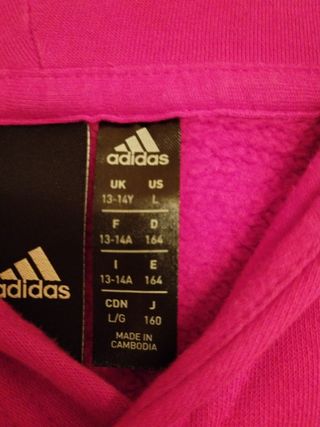 sudadera de calidad adidas