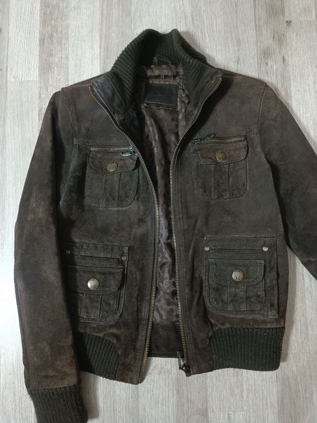 Chaqueta piel Bershka