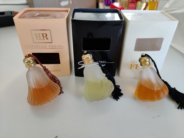 Profumi da collezione, eau de toilette anni 90