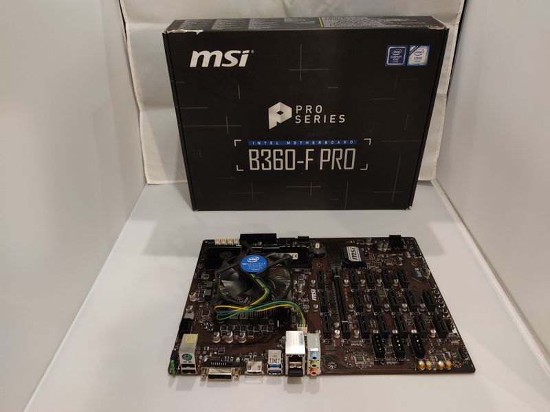 MSI B360-F PRO - Placa base - motherboard afbeelding 2