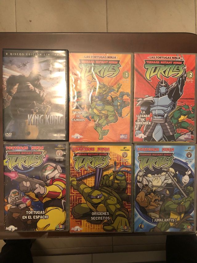 Las tortugas ninjas y King kong  Peliculas