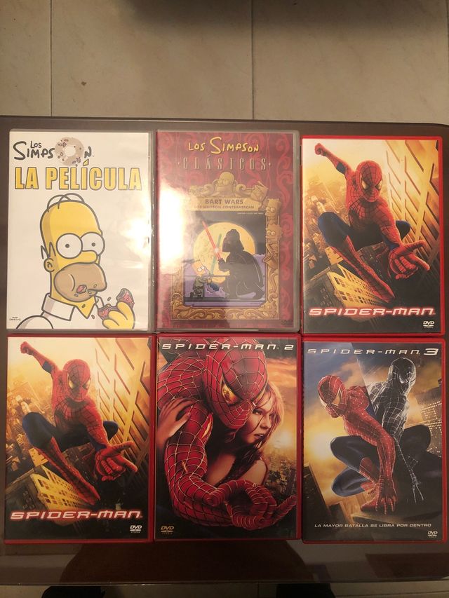 Spiderman y Los Simpsons Peliculas