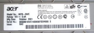 SCANNER ACER BENQ 6678 - S2W 3300U - USB A4