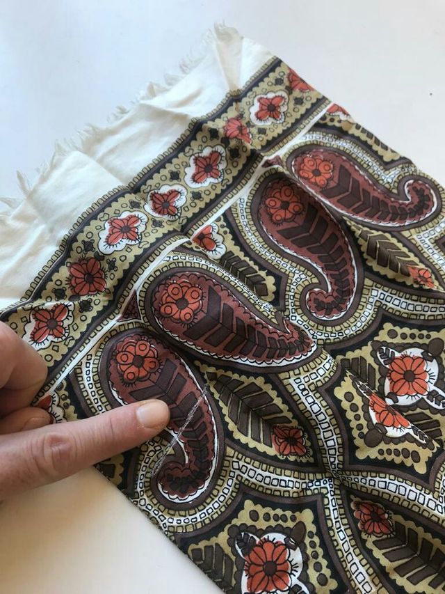 foulard bufanda 60s vintage